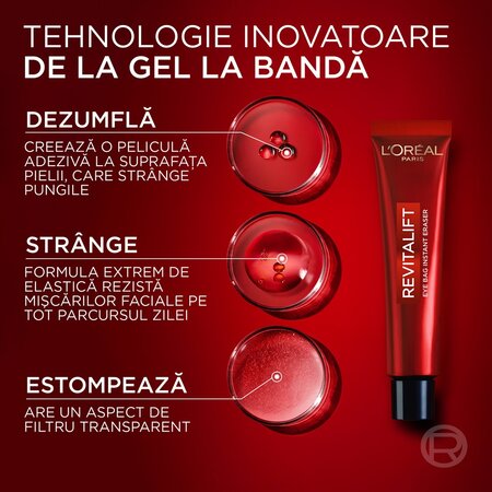 Crema corectoare pentru zona ochilor Revitalift Lase, 15 ml, L'Oreal Paris 663158